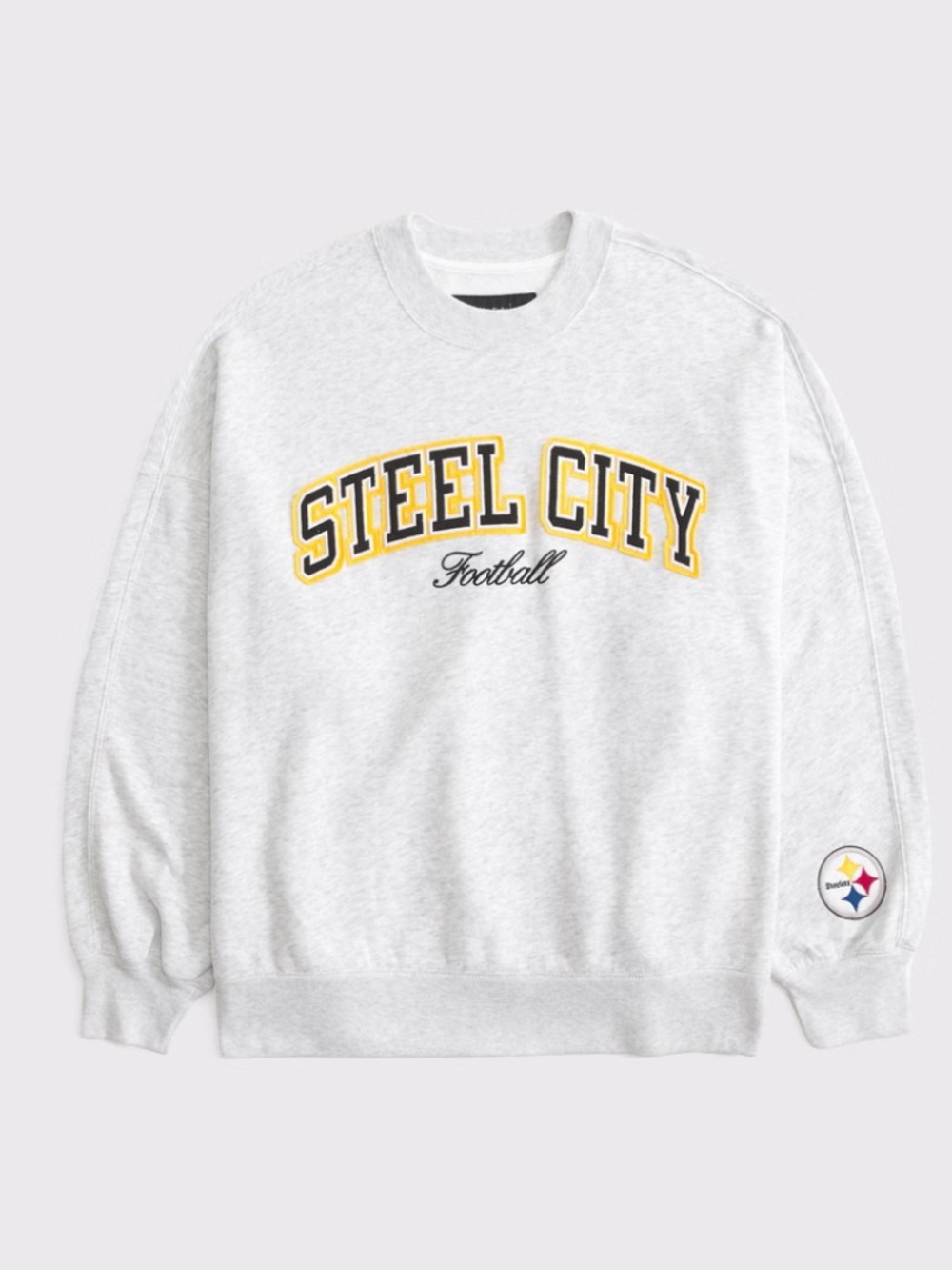 Abercrombie Steel City Steelers Crew - XXL